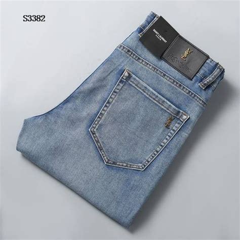 ysl men's jeans|YSL denim sets.